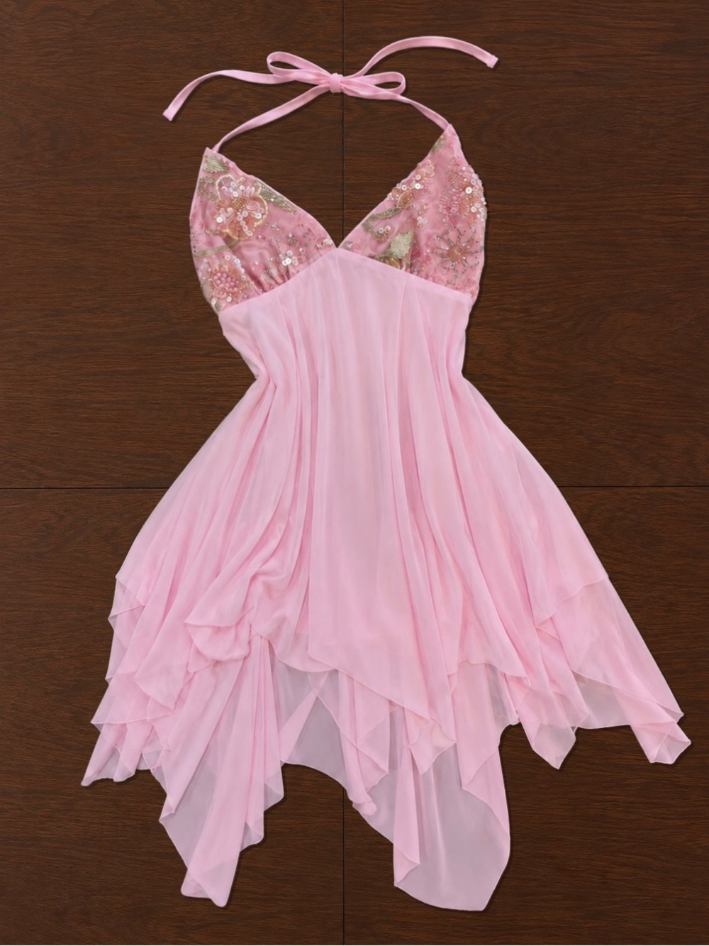 Sequin Slip Princess Dress